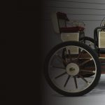 Lohner-Porsche von 1900 mit elektrischen Radnabenmotoren