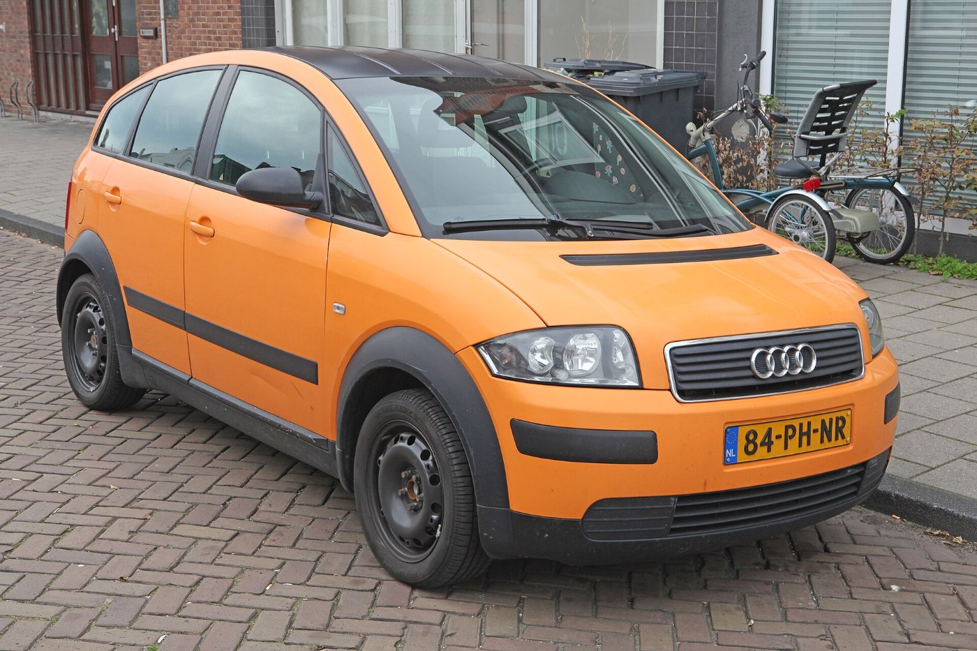 Audi A2 mit Aluminium-Space-Frame