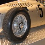 Auto-Union-Rennwagen Typ C in der Seitenansicht