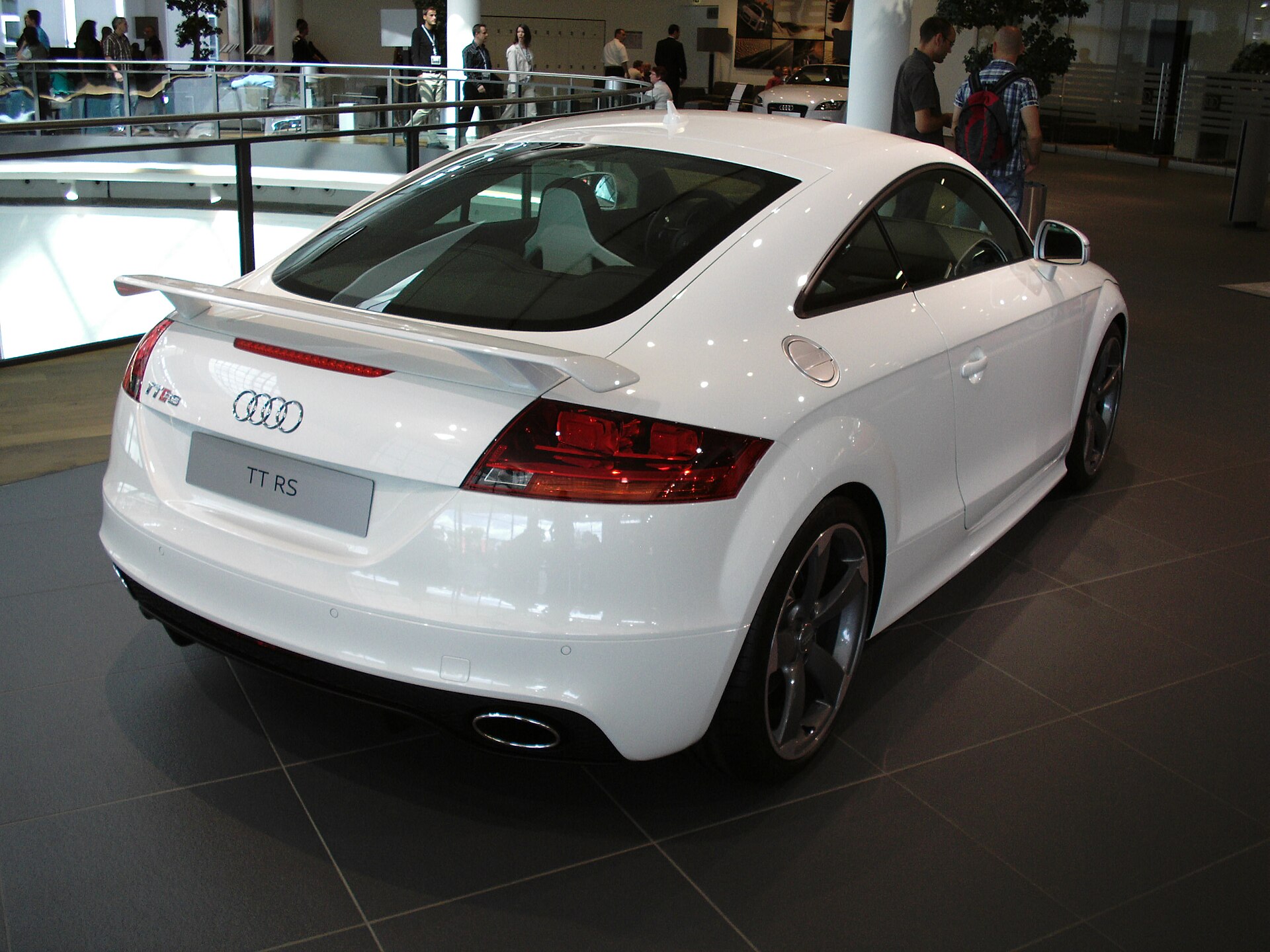 Heck eines Audi TT RS der zweiten Generation