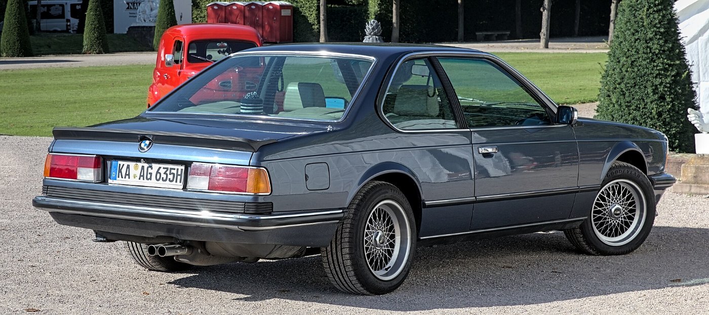 BMW 6er Coupé E24 von der Seite