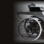 Der erste Lanchester von 1895, das erste in Großbritannien gebaute vierrädrige Automobil