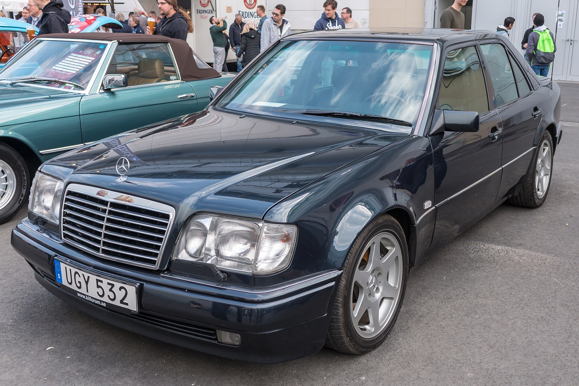 Mercedes-Benz W124 als E 500, gestaltet unter Bruno Sacco