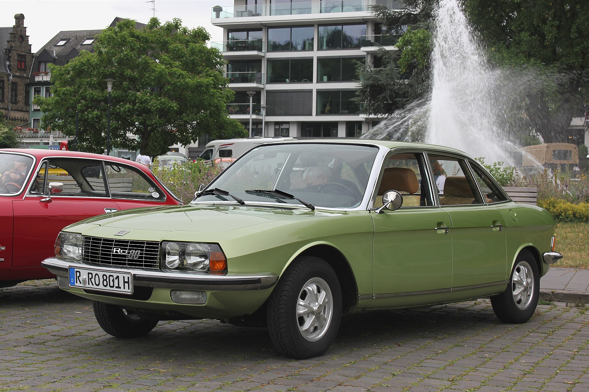 NSU Ro 80 von 1976, das Hauptwerk von Claus Luthe