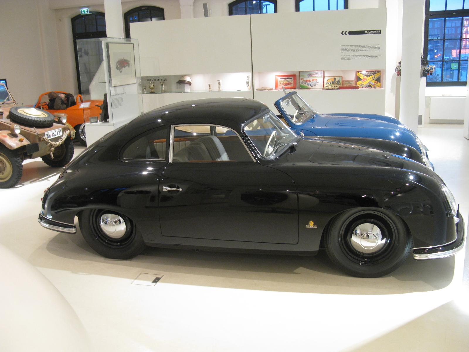 Porsche 356 von 1950, gestaltet von Erwin Komenda