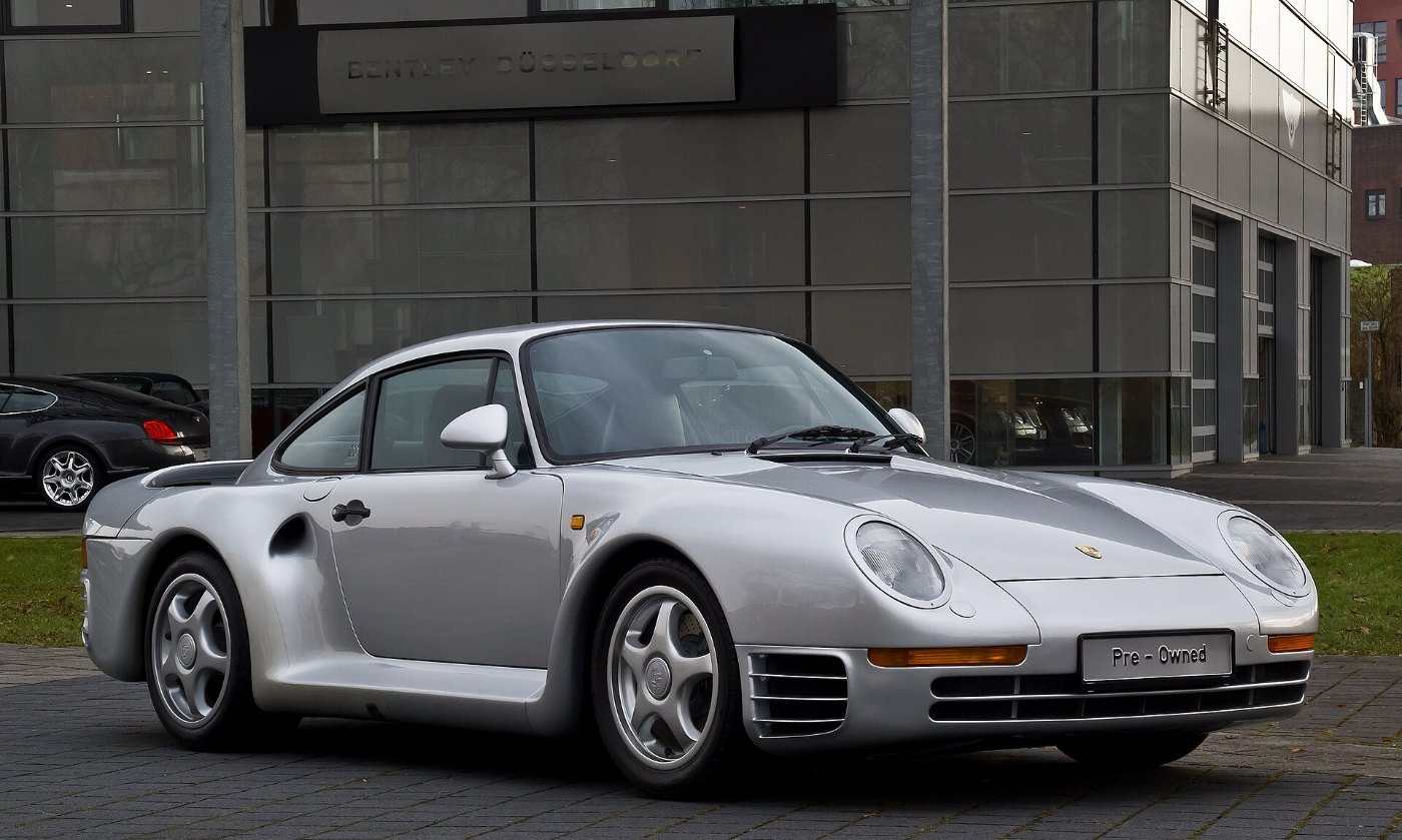 Porsche 959 von vorn