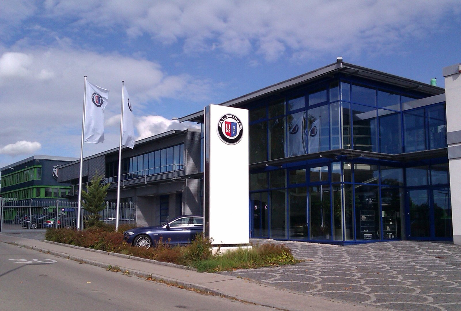 Alpina-Firmengelände in Buchloe