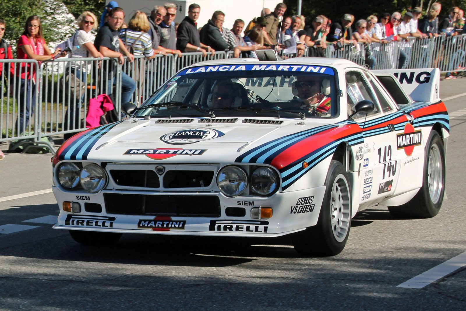 Lancia Rally 037 der Rallye-Weltmeisterschaft 1983