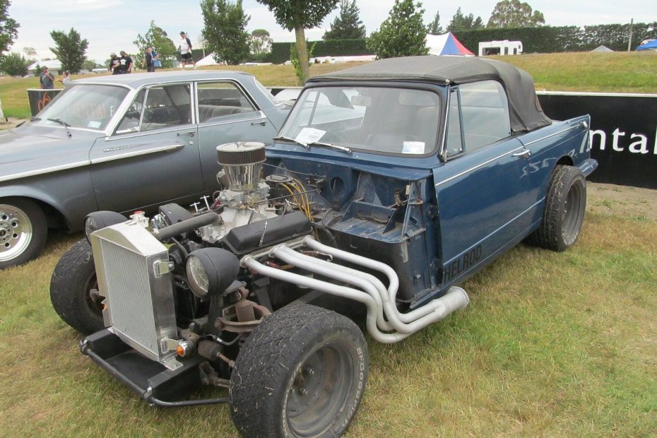 Triumph Herald, Baujahr 1962, in Seitenansicht