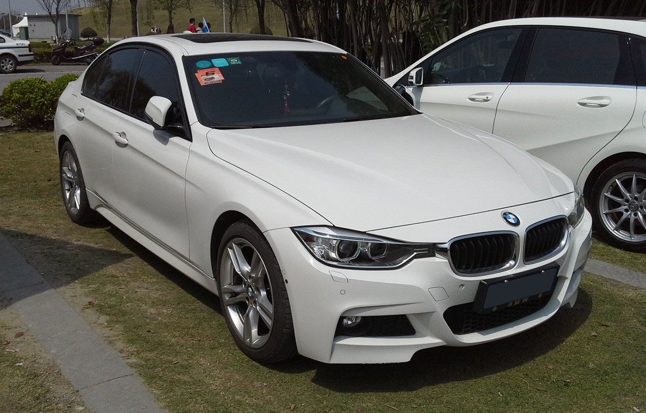 BMW 3er der Baureihe F30 in der Frontansicht