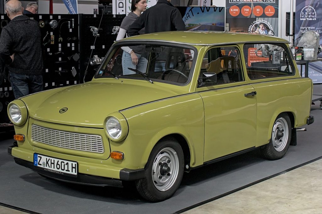 Trabant 601 Universal Baujahr 1967 auf einer Messe