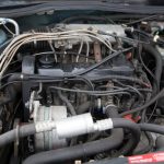 Motorraum eines VW Golf mit 1,8-Liter-Vierzylinder der Familie EA827
